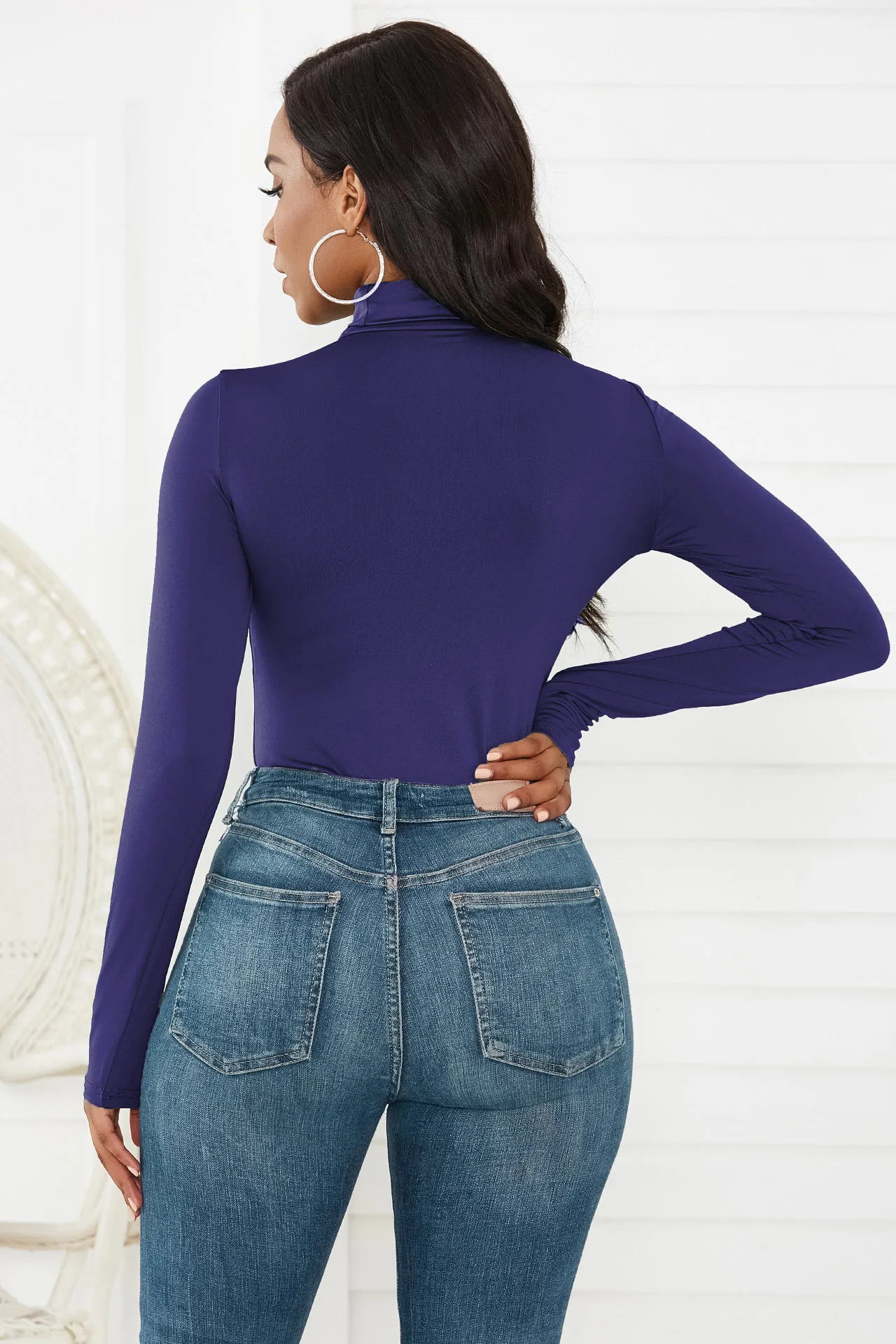 Mhysa Autumn Winter New Fashion Sexy women's sweater Bodysuits Women's Turtleneck Sweater body mujer Skinny jersey mujer
