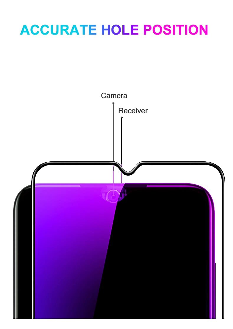 Полное покрытие из закаленного стекла для Xiaomi Redmi Note 8T защита экрана взрывозащищенное стекло для Xiaomi Redmi Note 8T