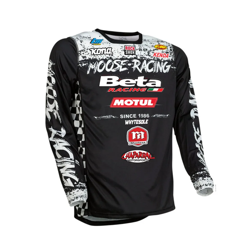 Team bmx moto cross Джерси для эндуро mtb Горный MX горный велосипед DH одежда на заказ maillot