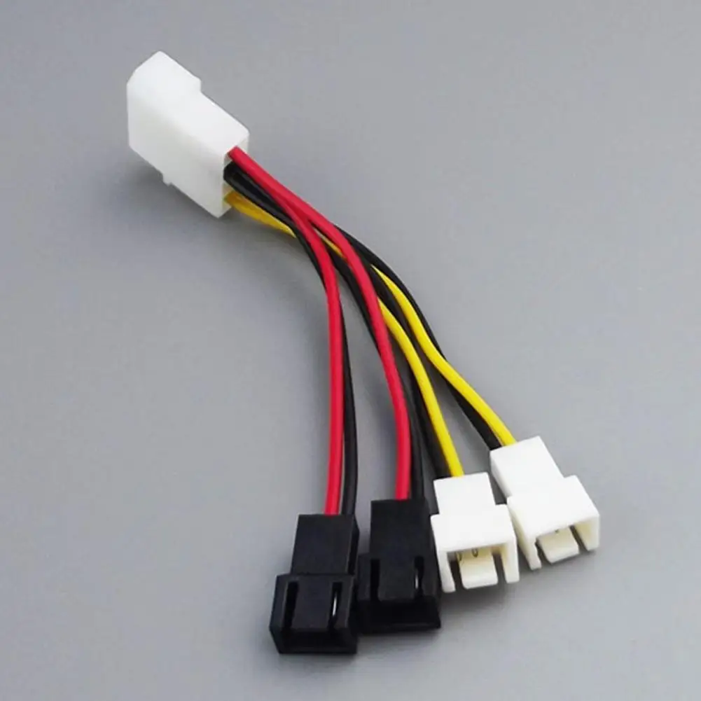 1 шт. размер: 4-контактный Molex-3-Pin вентилятора Мощность В комплект поставки входит