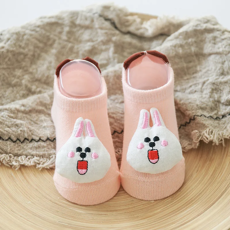 

Baby socks cute cartoon doll socks 0-3 years old invisible boat socks spring and summer children socks newborn