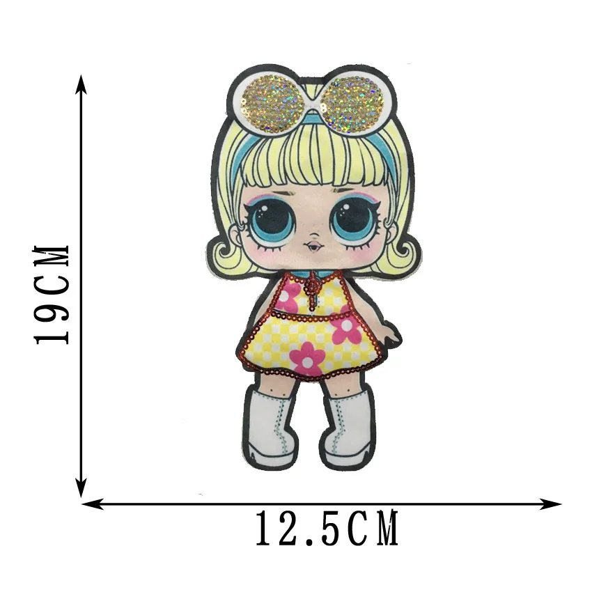 6 шт. оптовая продажа модная Аппликация DIY Водорастворимая Вышивка костюм