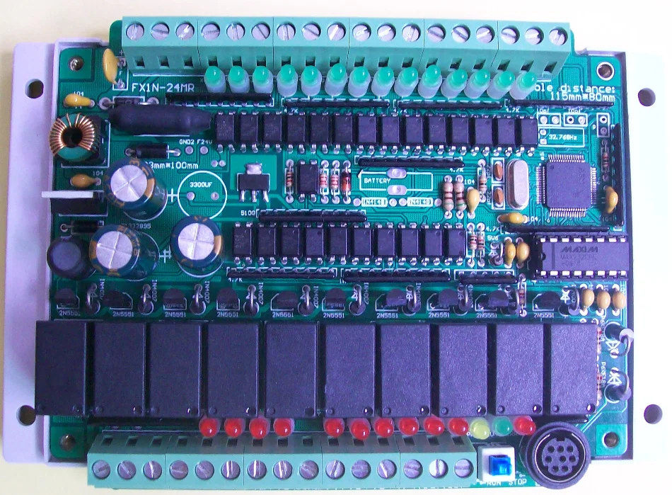 Плата промышленного управления PLC плата реле программируемый контроллер