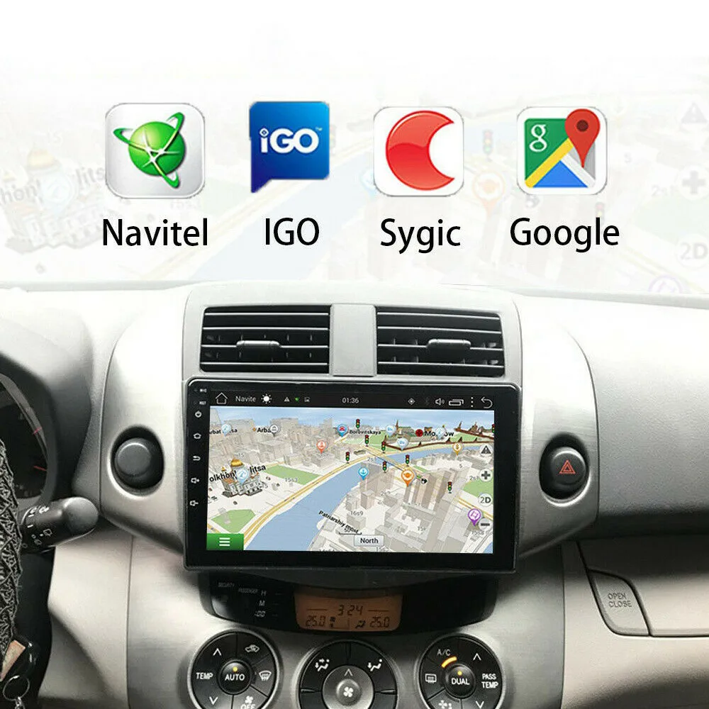 Автомобильный мультимедийный плеер стерео-система на Android 9 1 с &quotэкраном GPS Wi-Fi MP5