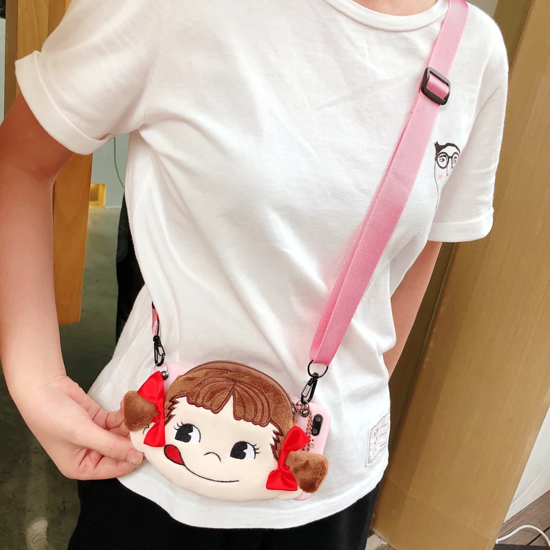 as the picture Чехол для iPhone 11 pro max с мультяшным рисунком, милая melody Cinnamoroll Обложка кошелька для iPhone XS max XR X 8 plus 6S 7+ ремешок в подарок - Цвет: as the picture