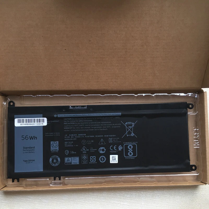 

SupStone Genuine New 33YDH Battery For Dell Inspiron 17-7779 7773 15-7577 7588 PVHT1 P30E P36E P79G P89G P72F Latitude 3588 3488