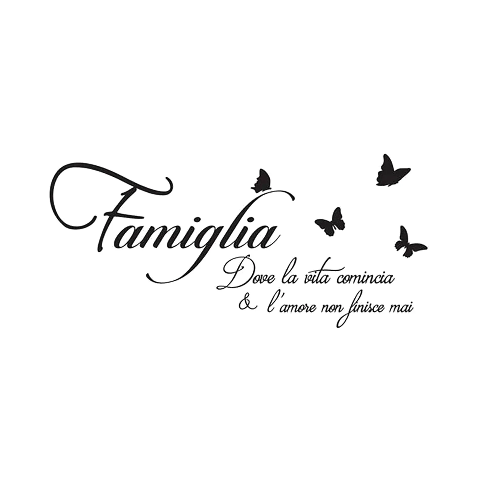 Персонализированные на заказ наклейки стену с изображением английских притчи