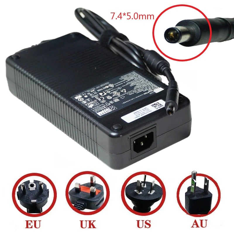 

Оригинальный адаптер переменного тока 19,5 в 330 а Вт для Dell ALIENWARE M13 M15 M17 M18 M17X M18X X51, адаптер зарядного устройства для ноутбука