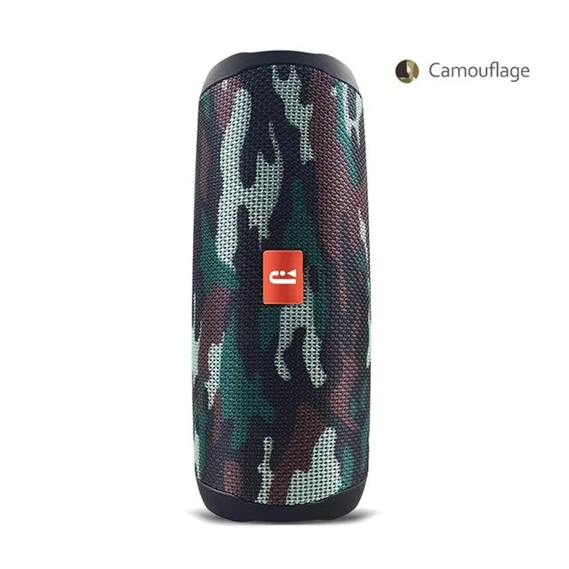 Camouflage Bluetooth динамик Filp5 водонепроницаемый портативный открытый беспроводной мини Колонка коробка Поддержка TF карты стерео Hi-Fi коробки Большой MP3 - Цвет: Camouflage