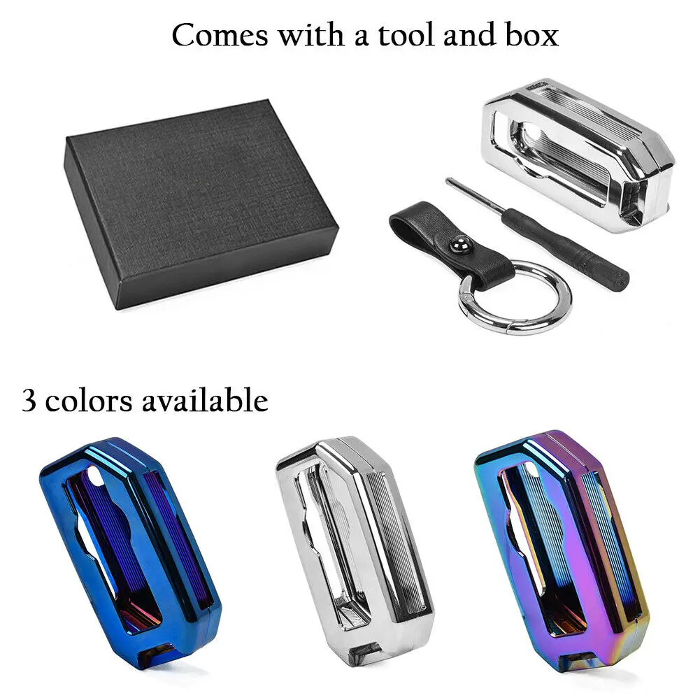 

For BMW F850GS R1200GS ADV F750GS R1250GS 2013-2019 Aluminum Motorcycle Key Chain Case Cover Protector Key Ring Holder Keychain