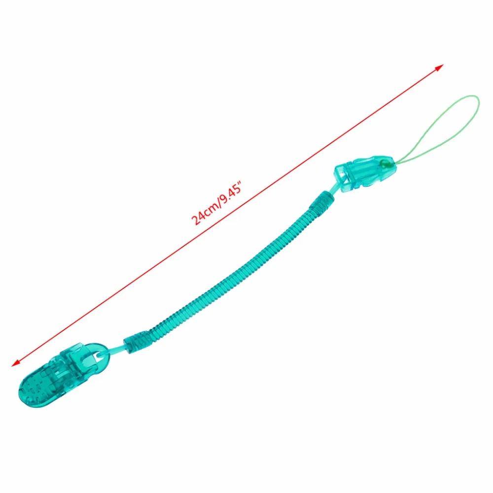

Baby Kids Boy Girl Chain Clip Holders Dummy Pacifier Soother Nipple Leash Strap