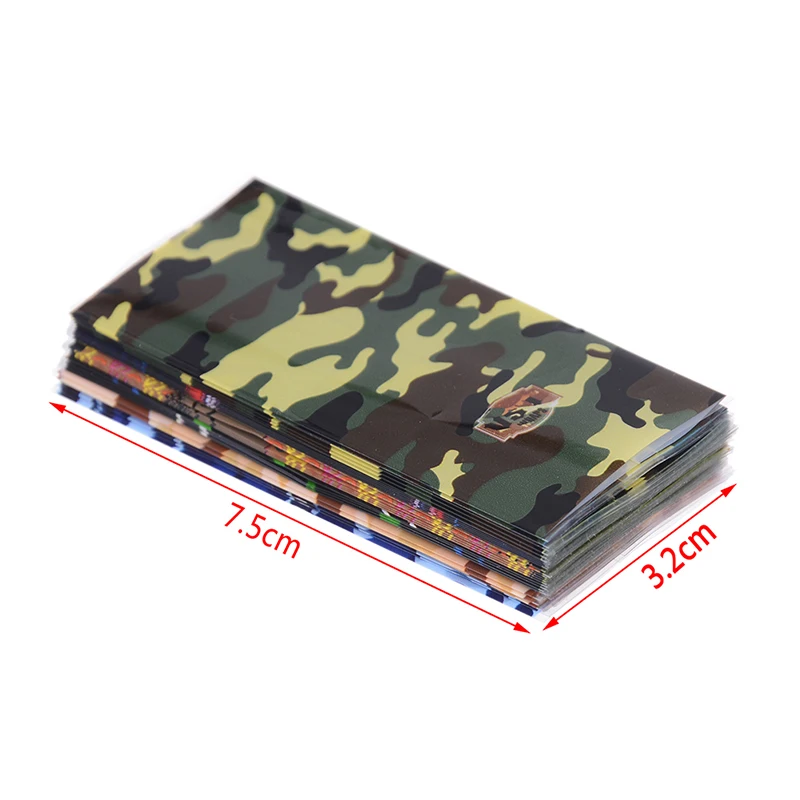 18650 батарея обёрточная бумага на ПВХ Стикеры камуфляж стиль трубки