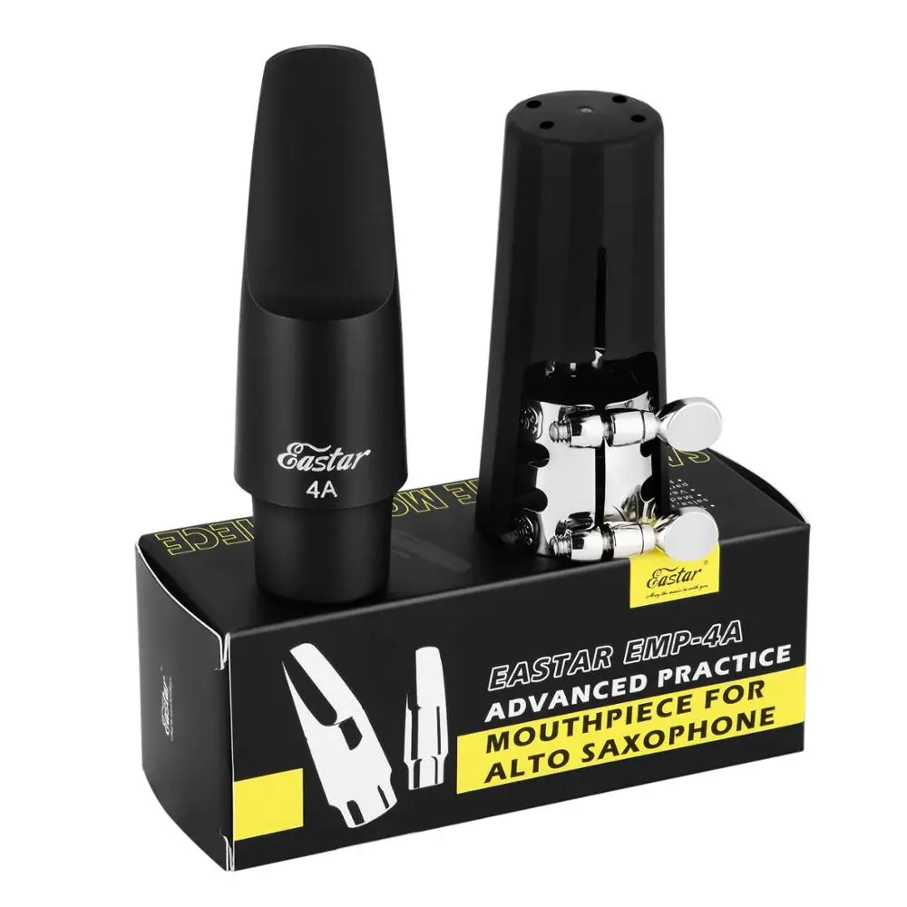 Eastar E плоский саксофон мундштук Расширенная практика кларнет для альт саксофона