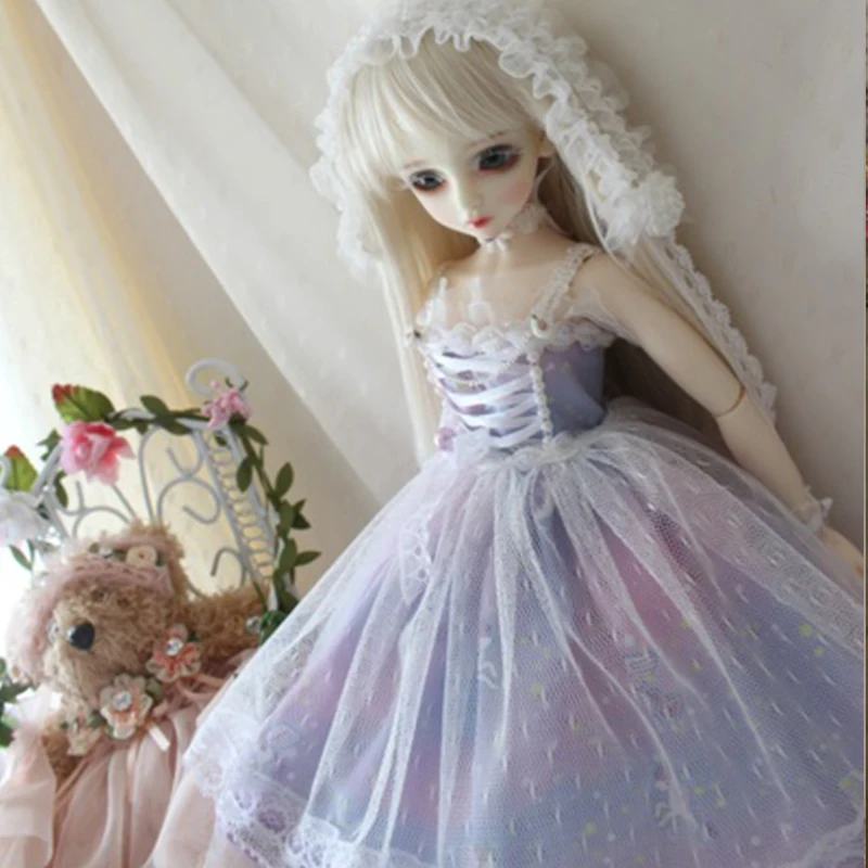 Кукла Одежда 1/4 1/6 BJD кукла платье Фэнтези вуаль платье для 1/6 1/4 BJD кукла аксессуары платье костюмы