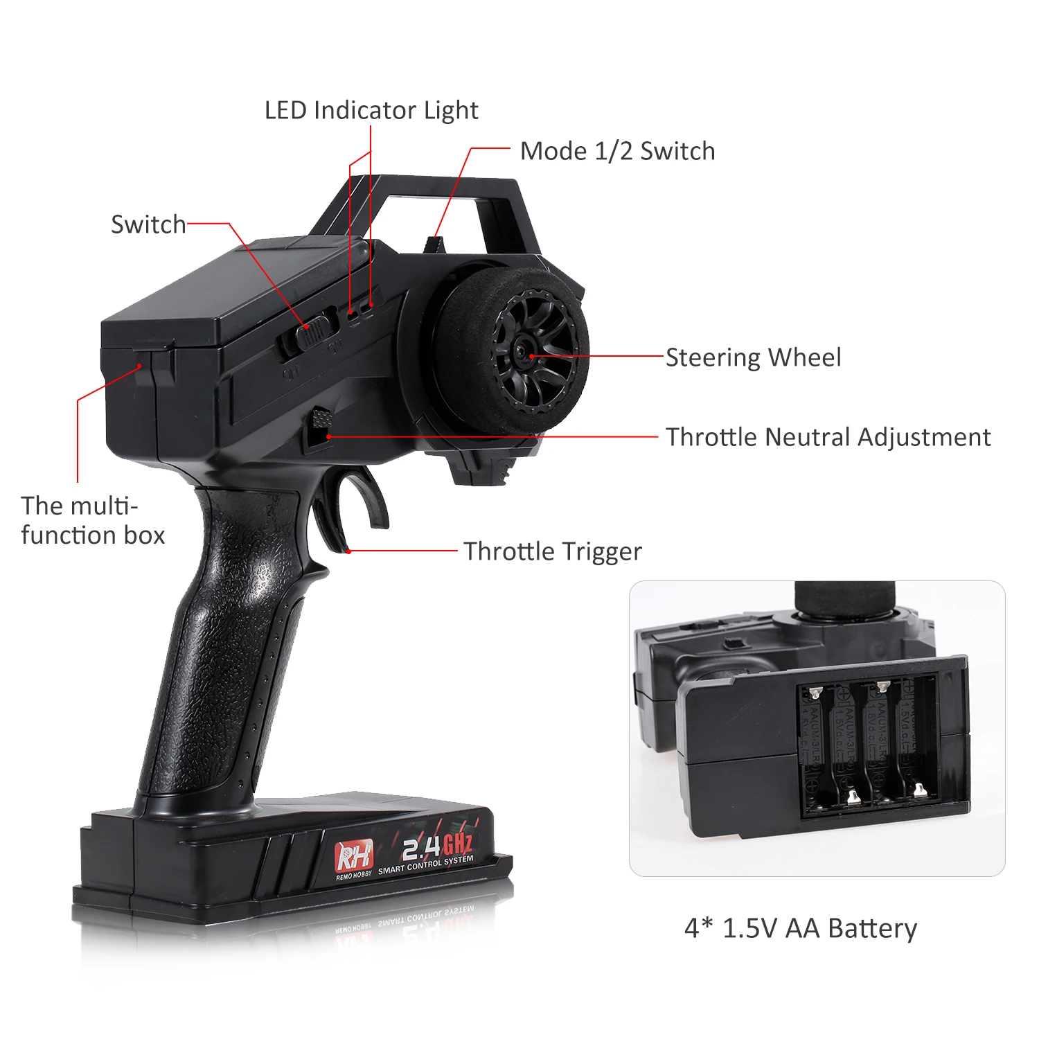 Радиоуправляемый автомобиль с дистанционным управлением 4WD внедорожник игрушки