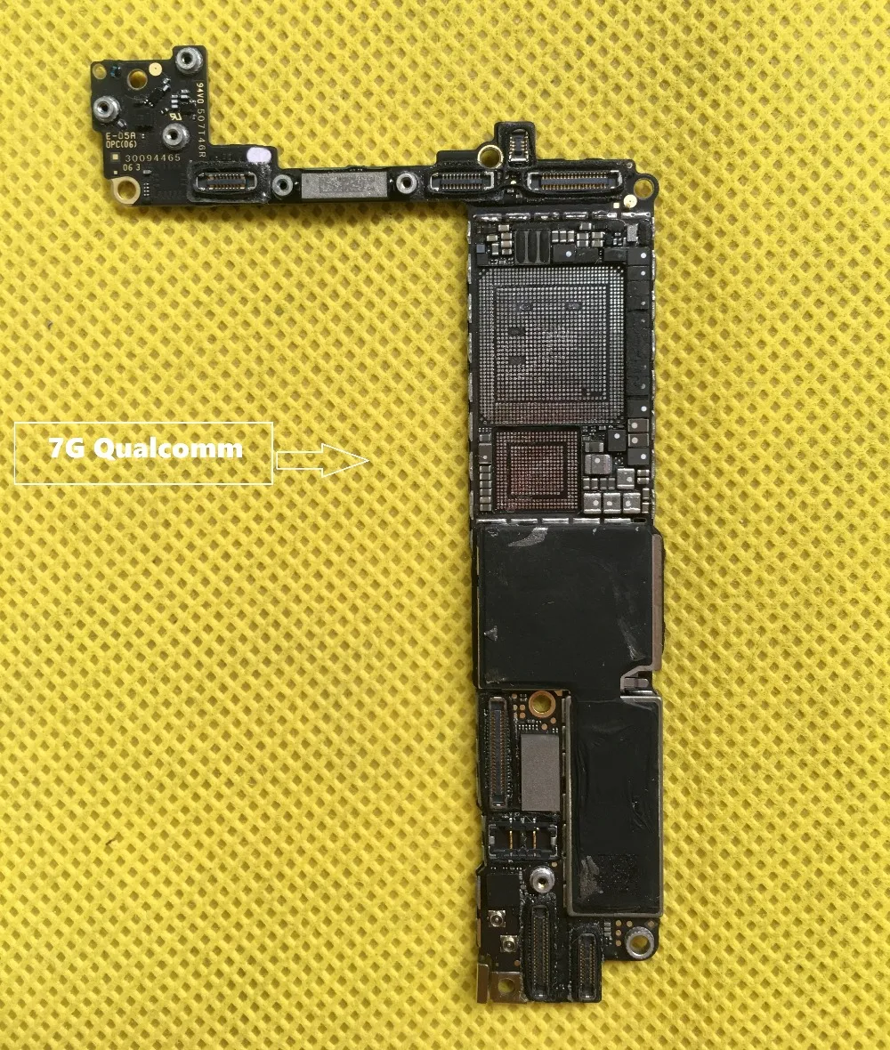 IPhone 7G практический совет для обмена комплект чипов, icloud доска удалена от ЦП и bb