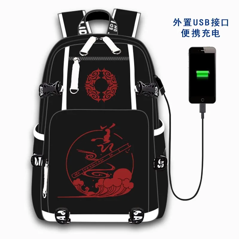 Grandmaster of Demonic Cultivation Lan Wangji Wei Wuxian Косплей Рюкзак Студенческая Школьная Сумка Через