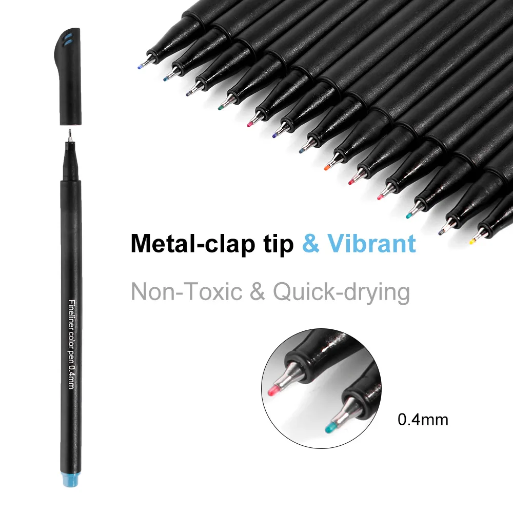 24 цвета вязанная крючком ручка товары для рукоделия граффити игла очень