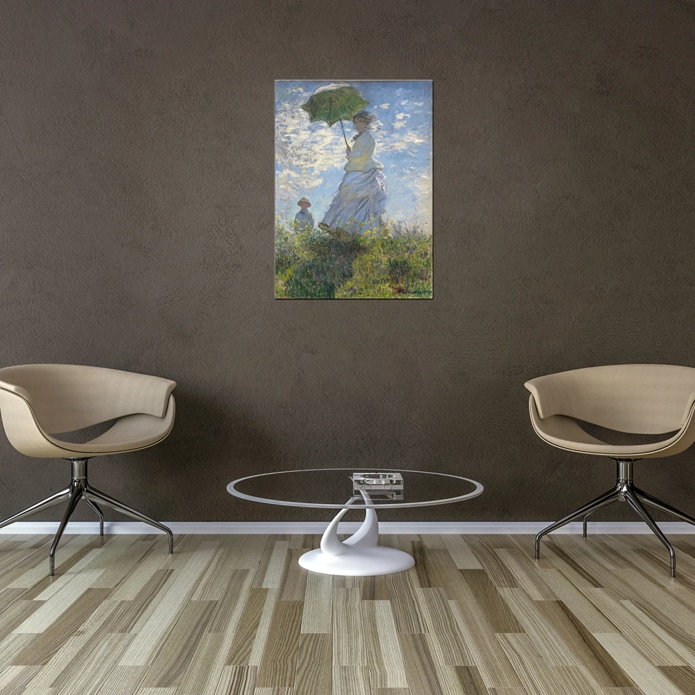 Клод Моне и сон Жан на горе настенное искусство для украшения дома известное