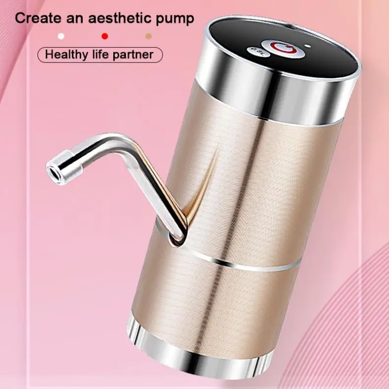 Drinking Water Pumps Two Kinds Double Pump Portable Push-button Rechargeable Electric Intelligent | Бытовая техника
