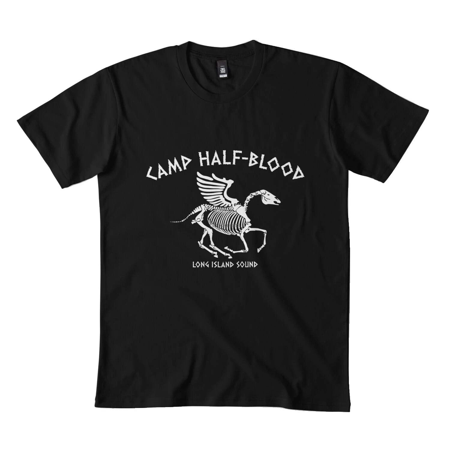 Классическая футболка для лагеря с изображением половинной кабины крови 13 173DMN