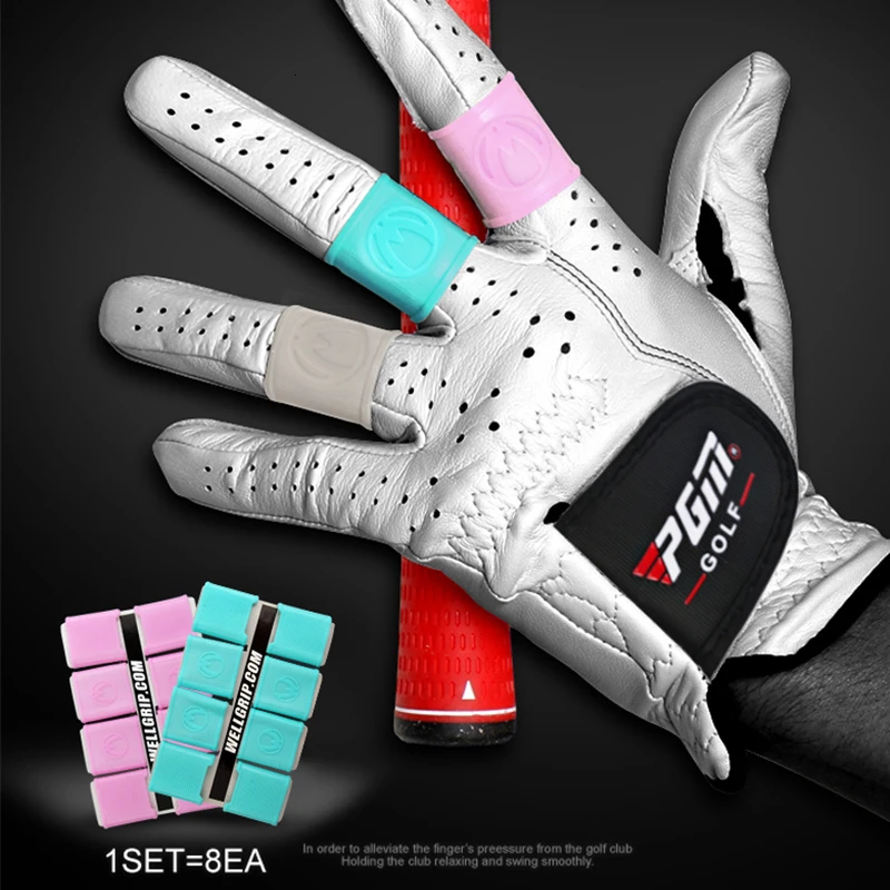 PGM 1 комплект перчатки для гольфа защита пальцев против скольжения натуральный