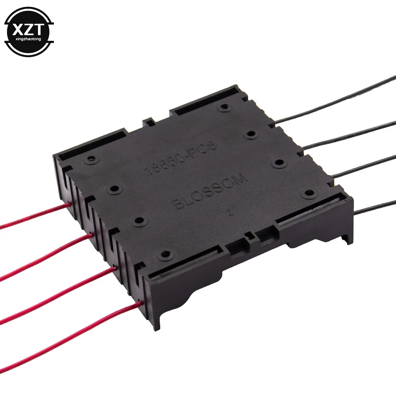 Прочный футляр для хранения аккумуляторов 18650 Жесткий Чехол держатель с