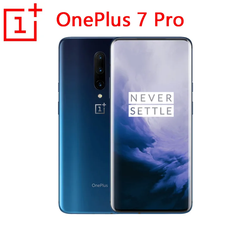 Мобильный телефон Oneplus 7 Pro с глобальной прошивкой, 6,67 дюймов, 4000 мАч, Android 9, Snapdragon 855, 6 ГБ ОЗУ, 128 Гб ПЗУ, смартфон