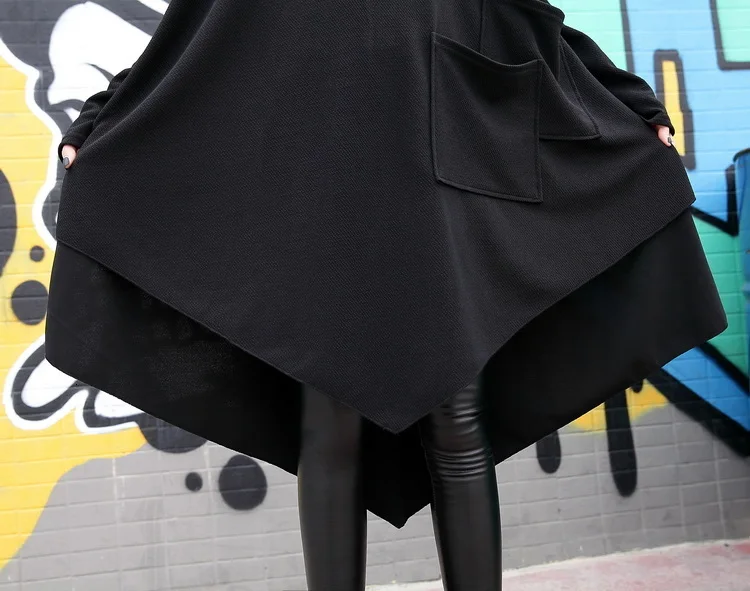 Max LuLu Осенняя Роскошная Корейская одежда женские черные топы Женская Панк модная футболка с длинным рукавом Повседневные свободные футболки большие размеры