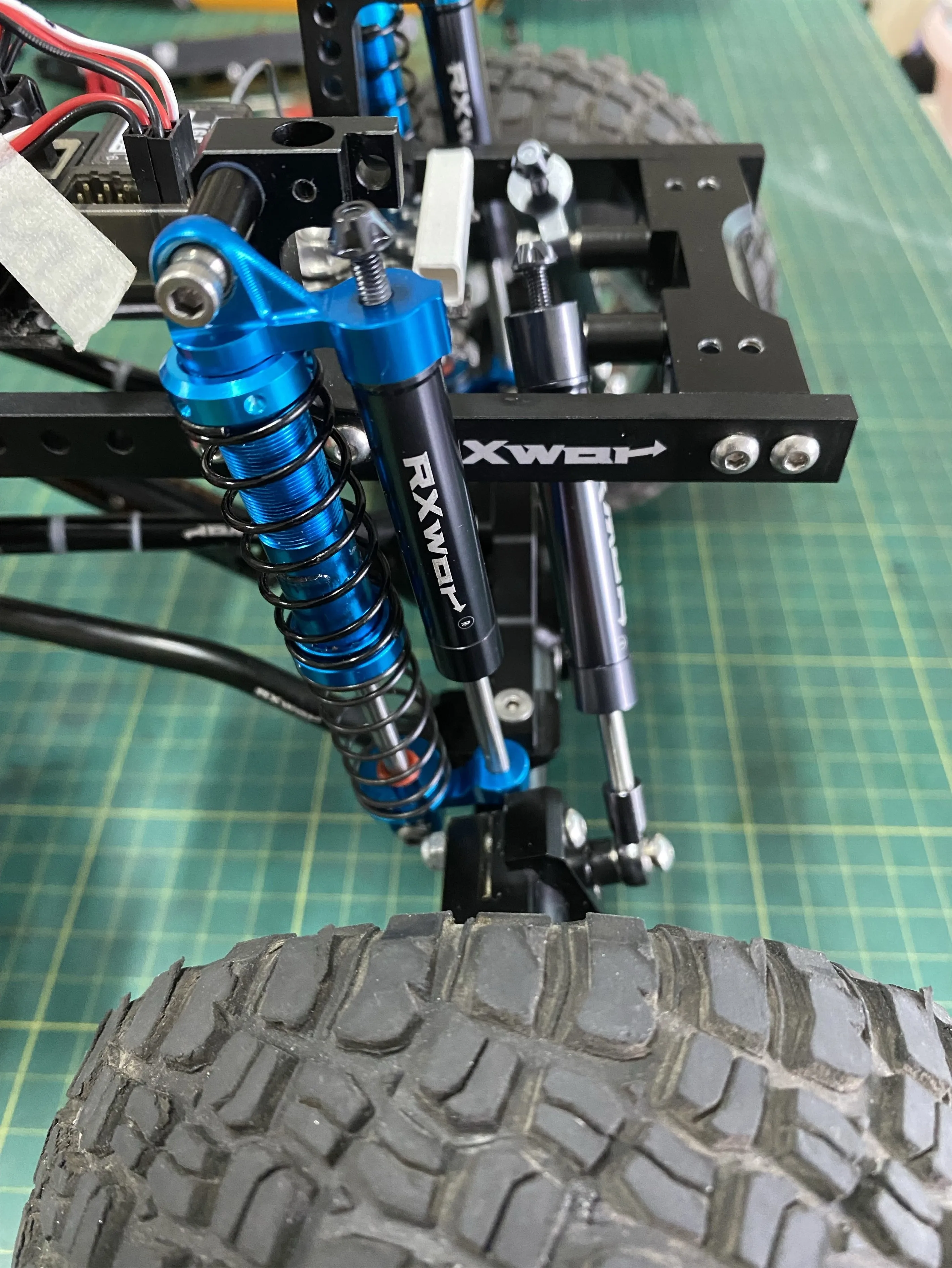 Скидка TRX4 L = 93 мм RX вспомогательный амортизатор отрицательного давления для радиоуправляемого автомобиля 1/10 AXIAL SCX10 YIKONG MST Продажа TRX4 L = 93 мм RX вспомогательный амортизатор отрицательного давления для радиоуправляемого автомобиля 1/10 AXIAL SCX10 YIKONG MST