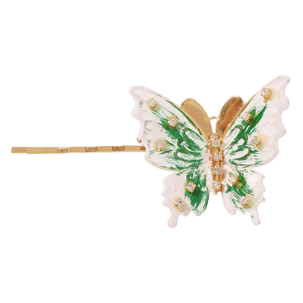 

Molans Fashion Metal Butterfly Hairpins for Bride Wedding Hair Accessories Clip Barrettes Bridal Bows Bridal Headwear