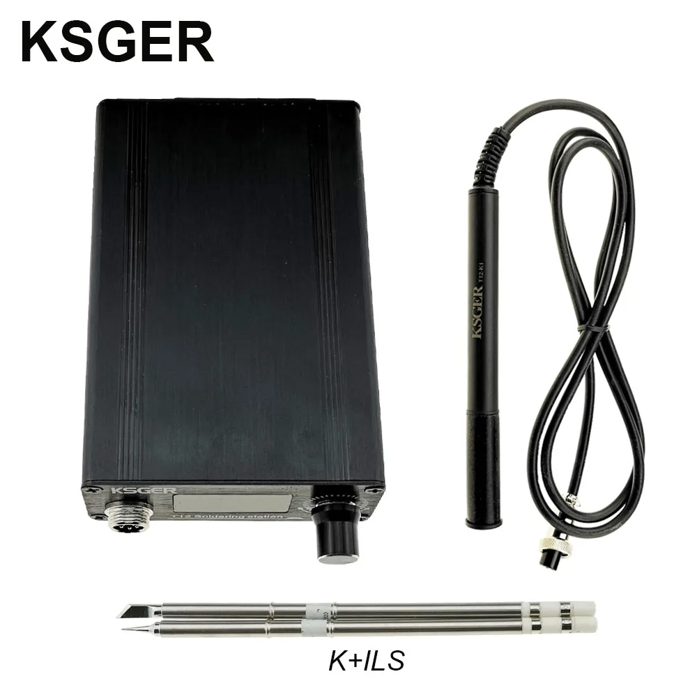 Sets 2 KSGER T12 паяльник STM32 V3.1S OLED DIY пластик FX9501 ручка электрические инструменты быстрый нагрев T12 железные наконечники 8s банки - Цвет: Sets 2