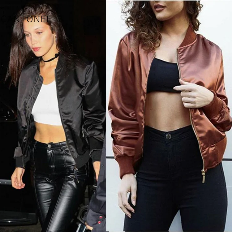 Женские куртки и пальто с длинным рукавом CANTONEE Za уличные на молнии размера плюс