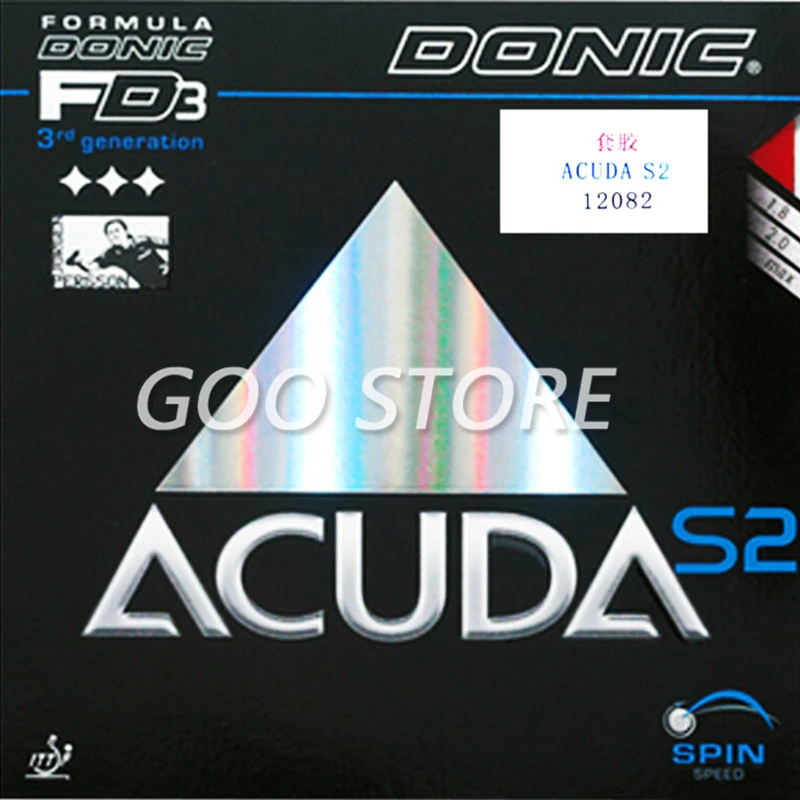 

Резиновая насадка для настольного тенниса DONIC ACUDA S2
