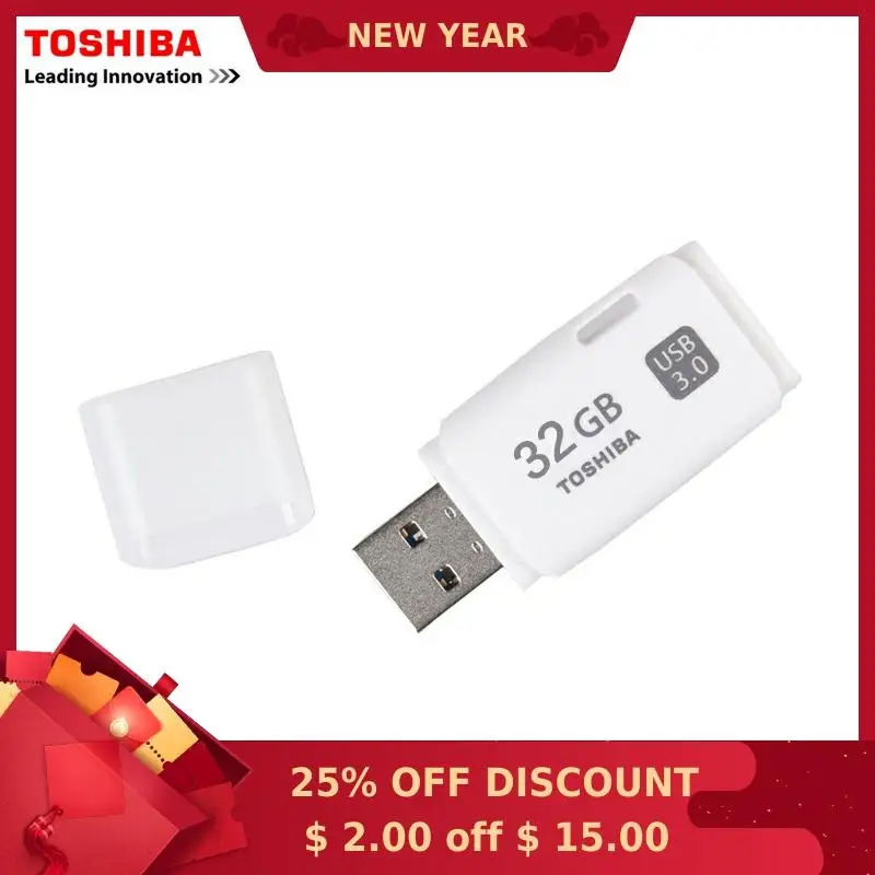 TOSHIBA USB 3 0 флеш накопитель 32 ГБ реальная емкость качественная карта памяти Гб Pen drive