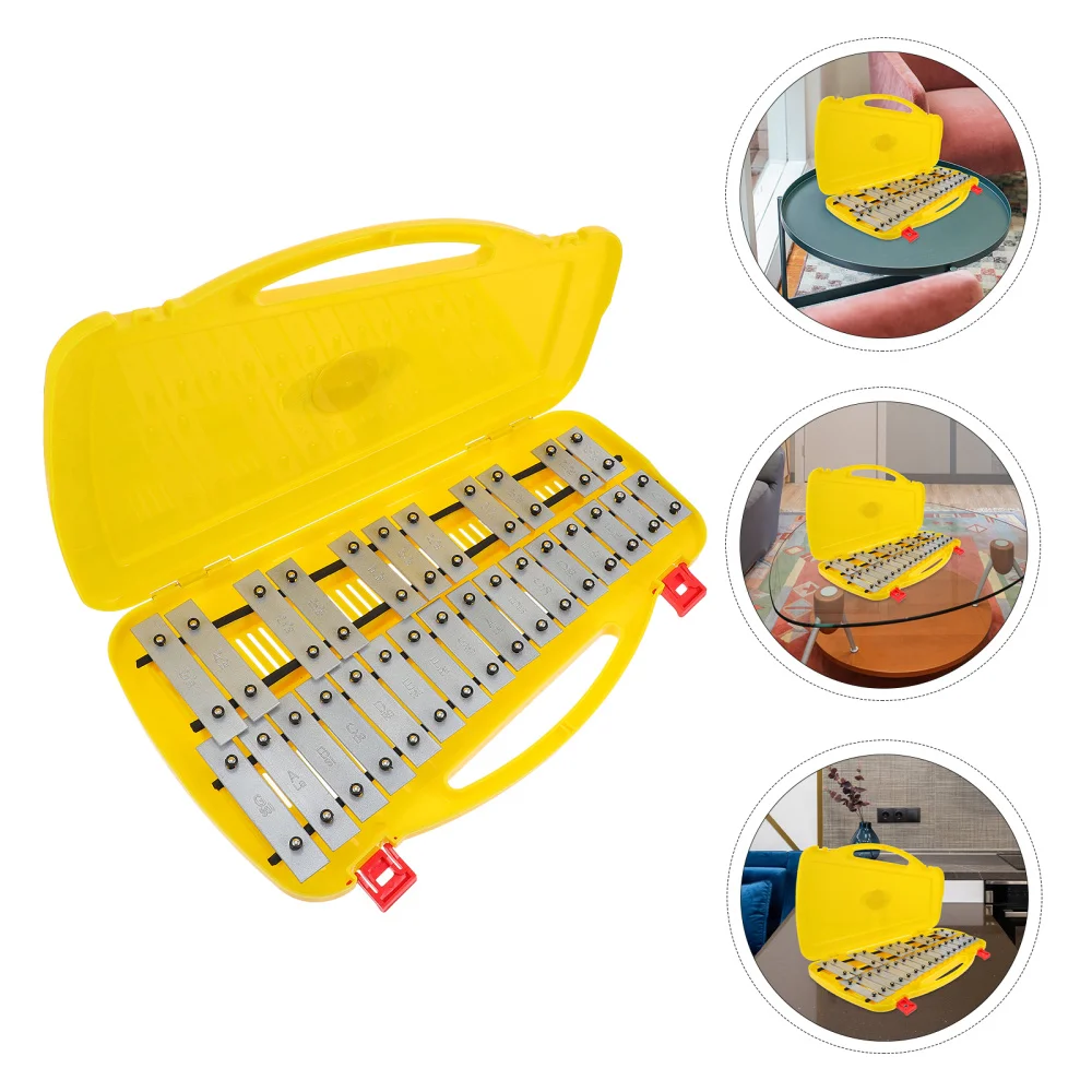 

1pc Metallophone Percussion Musical with 27-Note Colorful Aluminum Plate