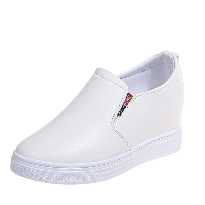 

Casual Woman Shoe Increas Height Clogs Platform Round Toe Wedge Basket 2021 Slip-on Autumn Creepers Small Summer New Sports Slip