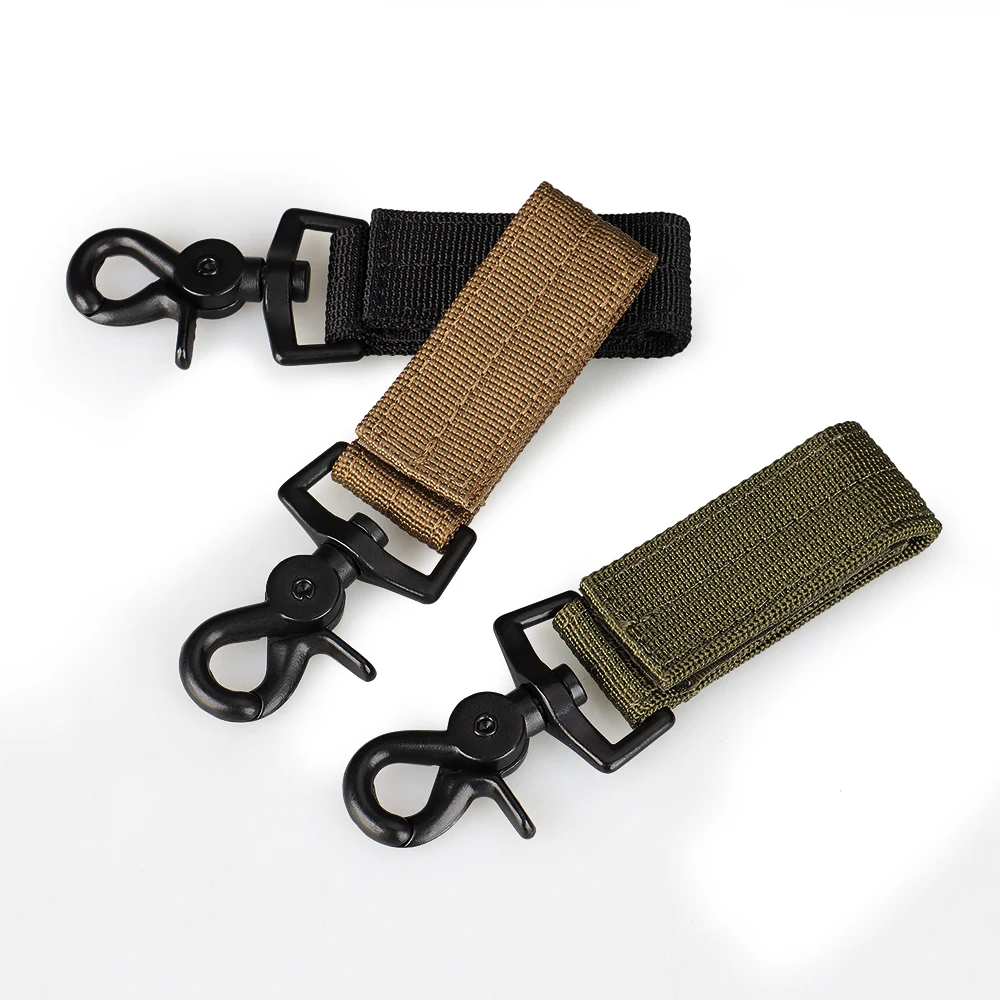 

Free shipment polychrome Color Luxury Men Women Nylon molle webbing hook Hunting Accessory Belt For Outdoor Sport HS33-0228