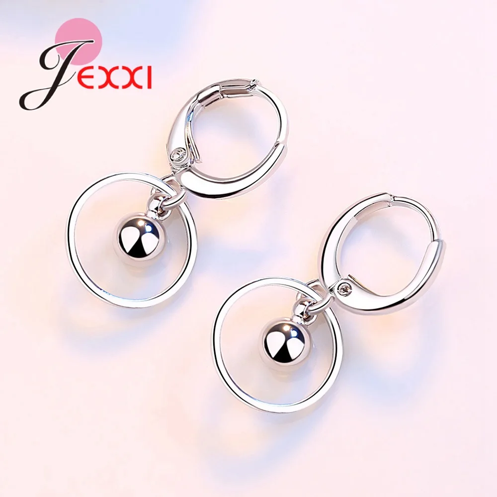 Женские Висячие серьги в Корейском стиле из стерлингового серебра 925 пробы