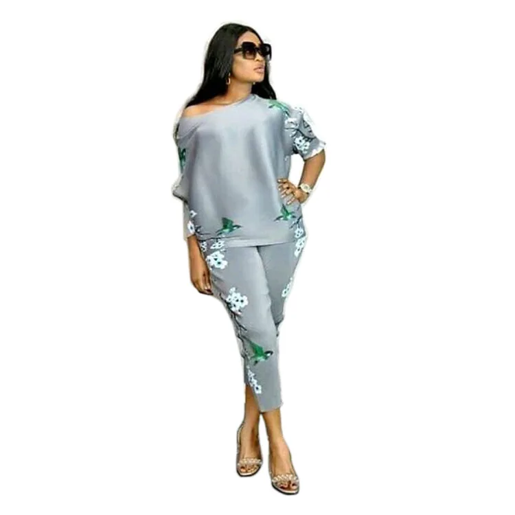 Африканский комплект одежды из 2 предметов 2020 африканские Дашики новый модный