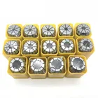 Стандартный набор пружинных цанг ER20, Зажимная гайка с ЧПУ для фрезерного станка, гравировального станка, токарного станка