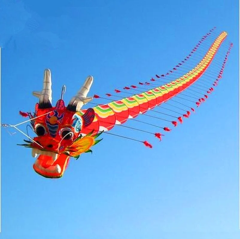 

Weifang-chinese Traditional Dragon Kite High Quality with Handle Outdoor Large Tartan Hcxkite Factory 3d Kites for Adults Large
