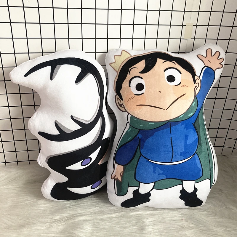 

Ranking of Kings Pillow Japanese Cartoon Anime Double-sided Printing Cushion Bojji Kage Plush Toy Hug Plushies Home Decoration
