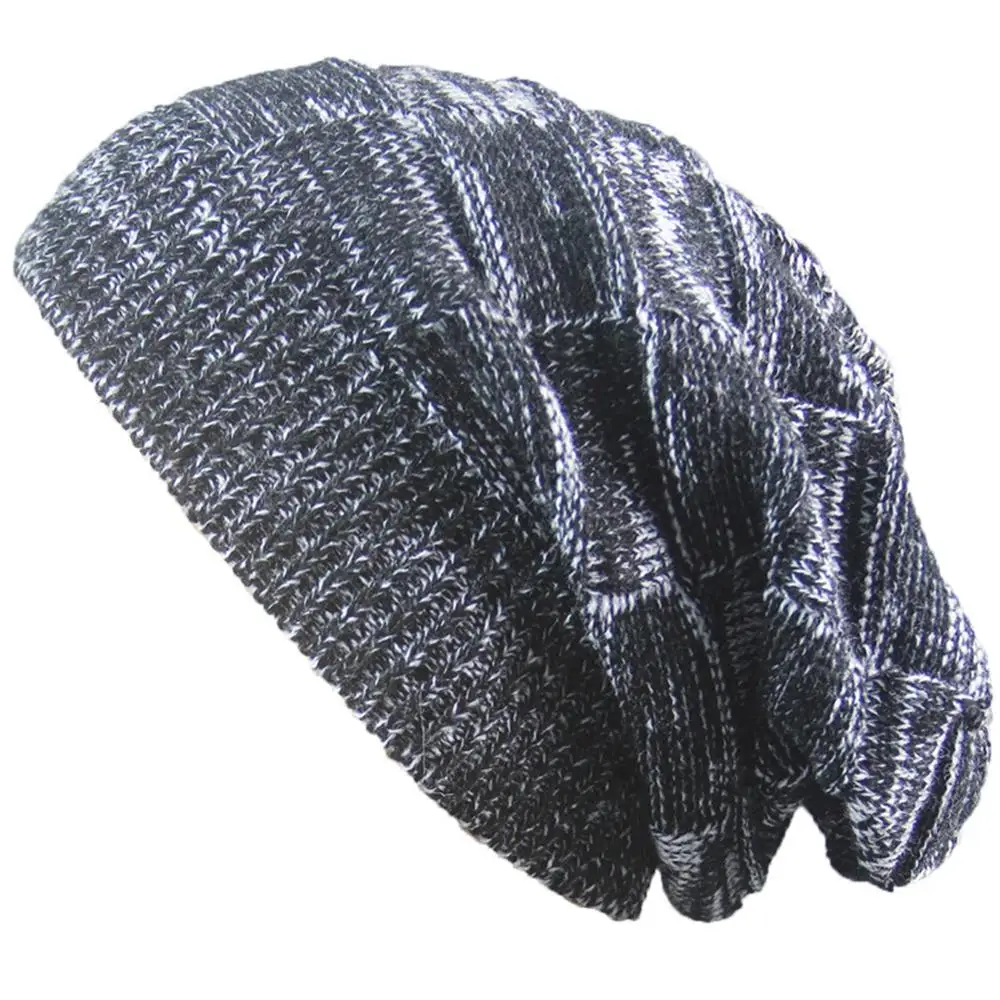 

Beanies For Men Winter Hat Women's Outdoor Bonnet Skiing Hat Female Soft Knitted Hat For Boys