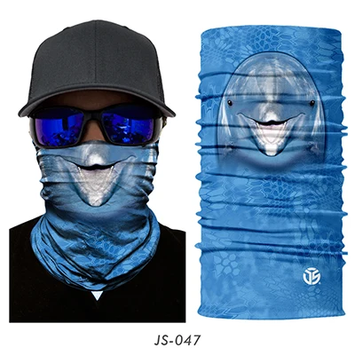 3D кошка собака бесшовная Волшебная Шея Gaiter маска для лица щит трубка Балаклава для велоспорта рыбалки Лыжная Байкерская бандана повязка на голову шарф для мужчин и женщин - Цвет: 47