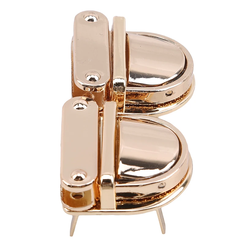 DIY металлическая сумка застежка поворотный замок Пряжка аксессуары твист для