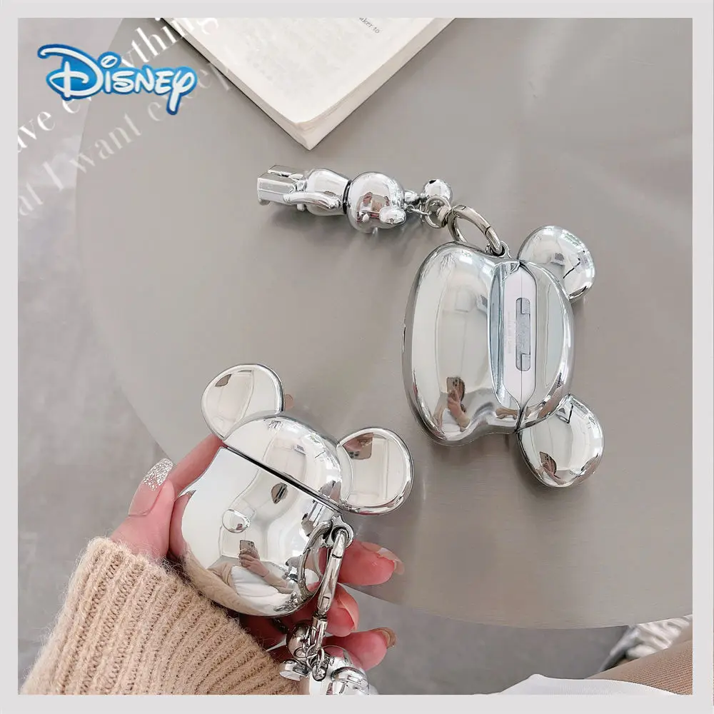 

Disney Plating Cartoon Case for Apple Airpods 1 2 airpod Pro 3 Wireless Bluetooth Earphones case Cute Headphone Cover
