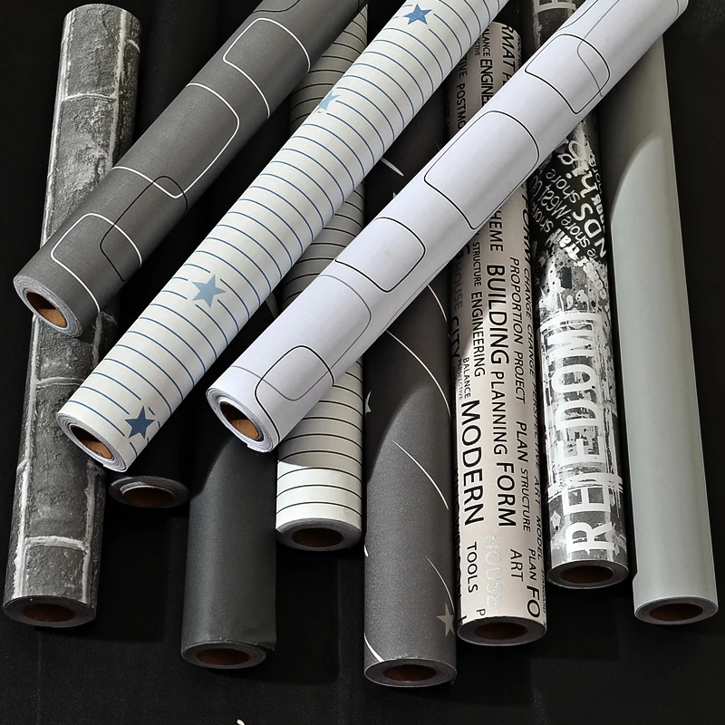 

Wallpaper Self Adhesive Stickers Self Adhesive Wallpaper Waterproof Moistureproof Washable Dormitory Bedroom Wallpaper Roll