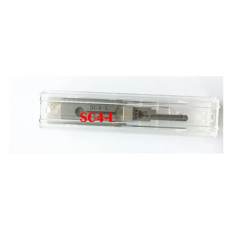 Оригинал LISHI инструментов SC4-L 2 в 1 2-в-1 декодер блокировки Палочки инструмент