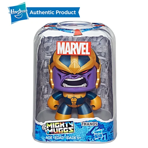 11 Hasbro Мстители Marvel Mighty Muggs Капитан Америка Человек-паук Халк Грут 3 мимики Коллекционная фигурка игрушка подарок - Цвет: 11